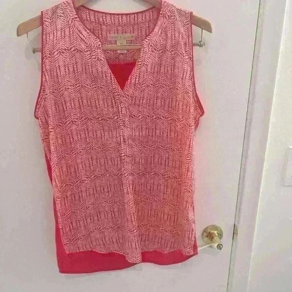 Cute Boutique Sleeveless Blouse.  Size M - Picture 1 of 5